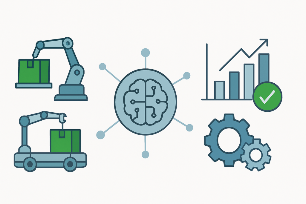 Wie KI und Software die Effizienz von Warehouse Robotics in der Praxis erhöhen