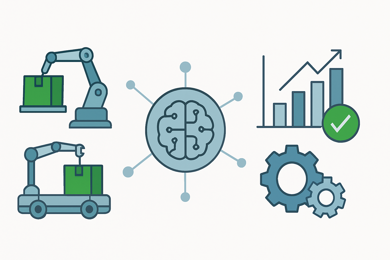 Wie KI und Software die Effizienz von Warehouse Robotics in der Praxis erhöhen